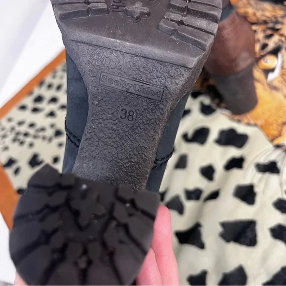 See By Chloe Eileen Lug Sole Combat Boot - Picture 3 of 7